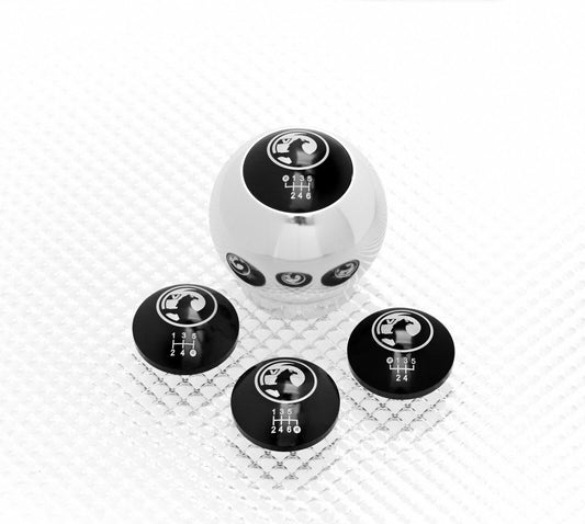 Richbrook 'Official Licensed' Vauxhall Car Gear Knob ALLOY (5 & 6 Speed)