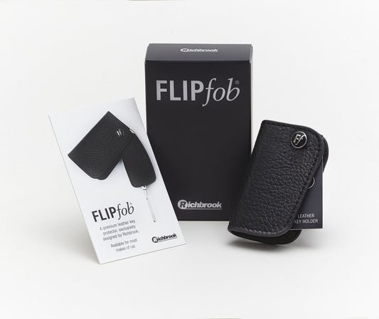 Richbrook FlipFob - Leather Car Key Holder - BMW/Citroen/Peugeot/Renault/Ferrari