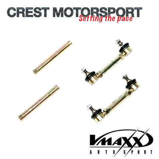 V-Maxx Shortened Adjustable Front Anti-Roll Bar Drop Links BMW/VAG/Vauxhall SBMO