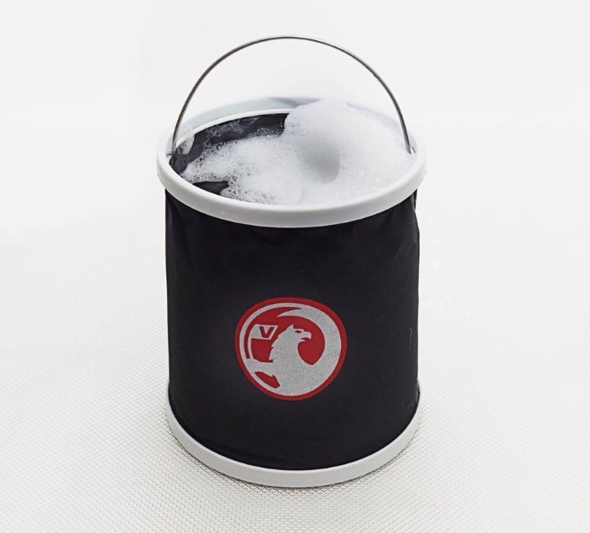 Richbrook 'Official Licensed' Vauxhall Fold-Away Collapsible 10l Car Wash Bucket