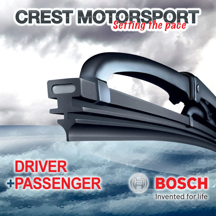 BOSCH Super Plus Front Driver/Passenger Windscreen/Window Wiper Blades 23"/16"
