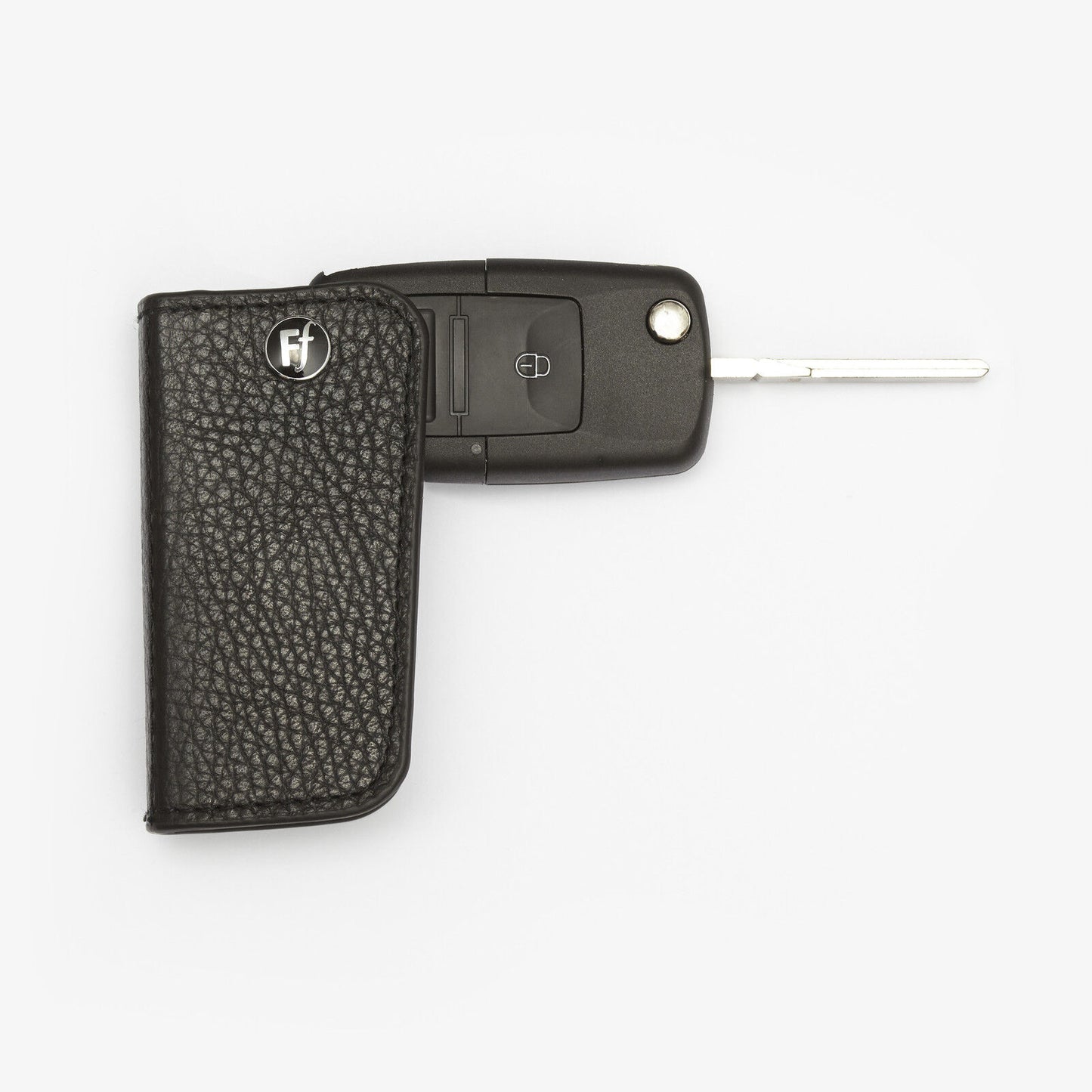 Richbrook FlipFob - Leather Car Key Holder - Seat/Skoda/Mercedes/Porsche/Jaguar