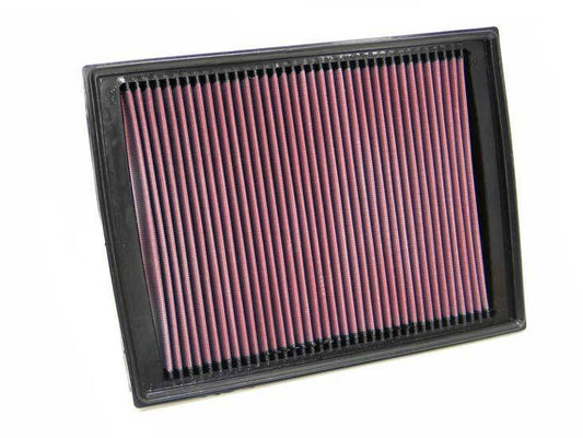 K&N Air Filter Element 33-2333 (Performance Replacement Panel Air Filter)